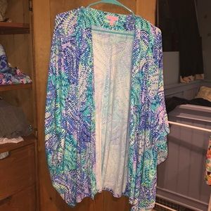Lilly pulitzer fantasea kimono